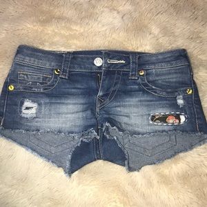 True Religion Jean Shorts